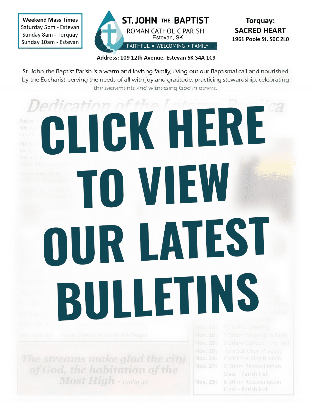 Bulletin Cover
